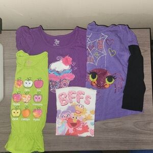 3T Shirt Bundle 3 Short Sleeve 1 Long Sleeve